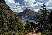 Valmalenco - Lago Campo Moro e il monte Spondascia sullo sfondo 